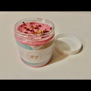 Rose sugar scrub